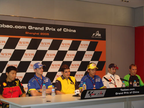 图文-MOTOGP中国大奖赛隆重揭幕车手出席发布会
