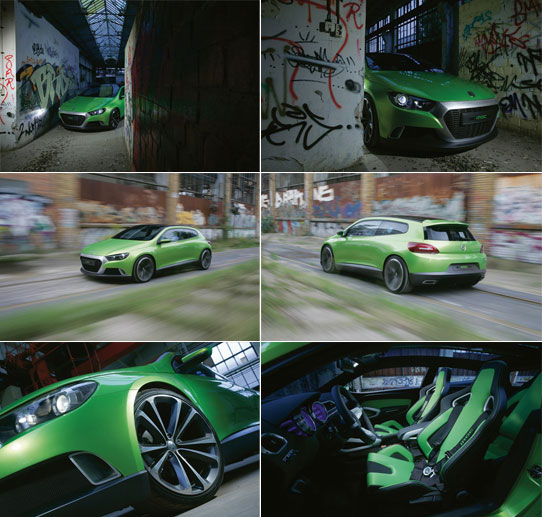 大众的Scirocco(图)