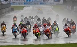 CSBK中超摩托车锦标赛  揭幕站顺利落幕雨中洒激情
