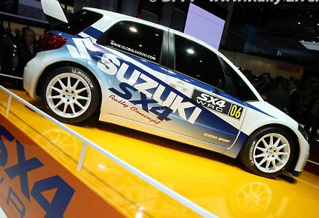 SX4 赛车 wrc 拉力