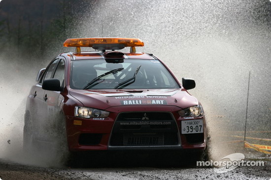 三菱EVO 10 wrc 日本站 2007