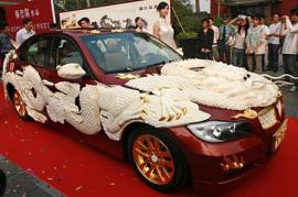 广州诞生中国首部象牙汽车 价值2010万元