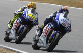 MotoGP西班牙站罗西击败队友夺冠 斯通纳获季军